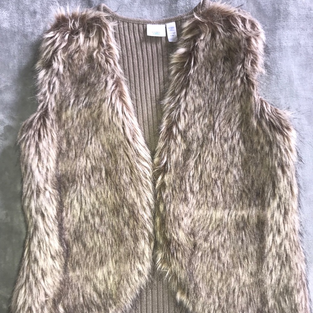 Piper & blue Fur vest